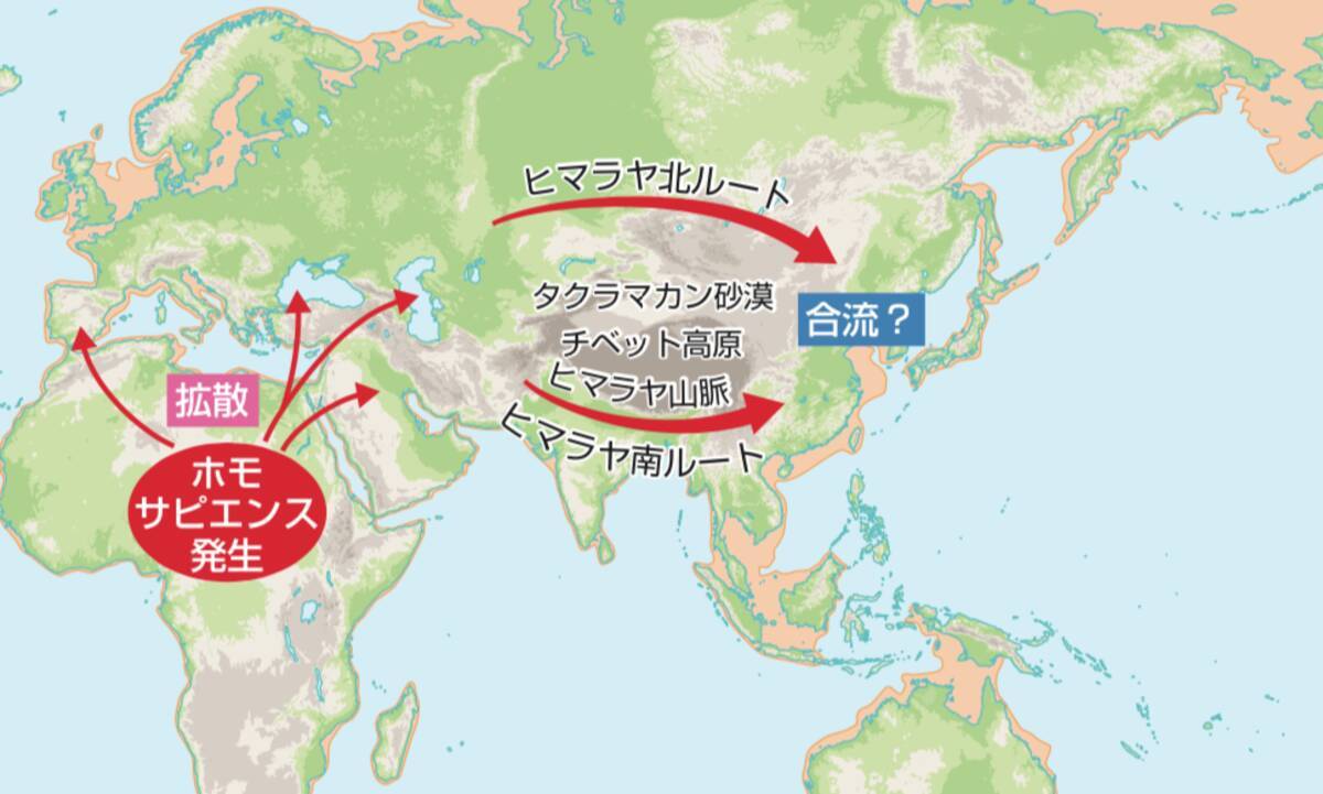日本人は どうやって どこから 来たのか ホモ サピエンスの壮大な旅を探る 19年7月12日 エキサイトニュース 2 6