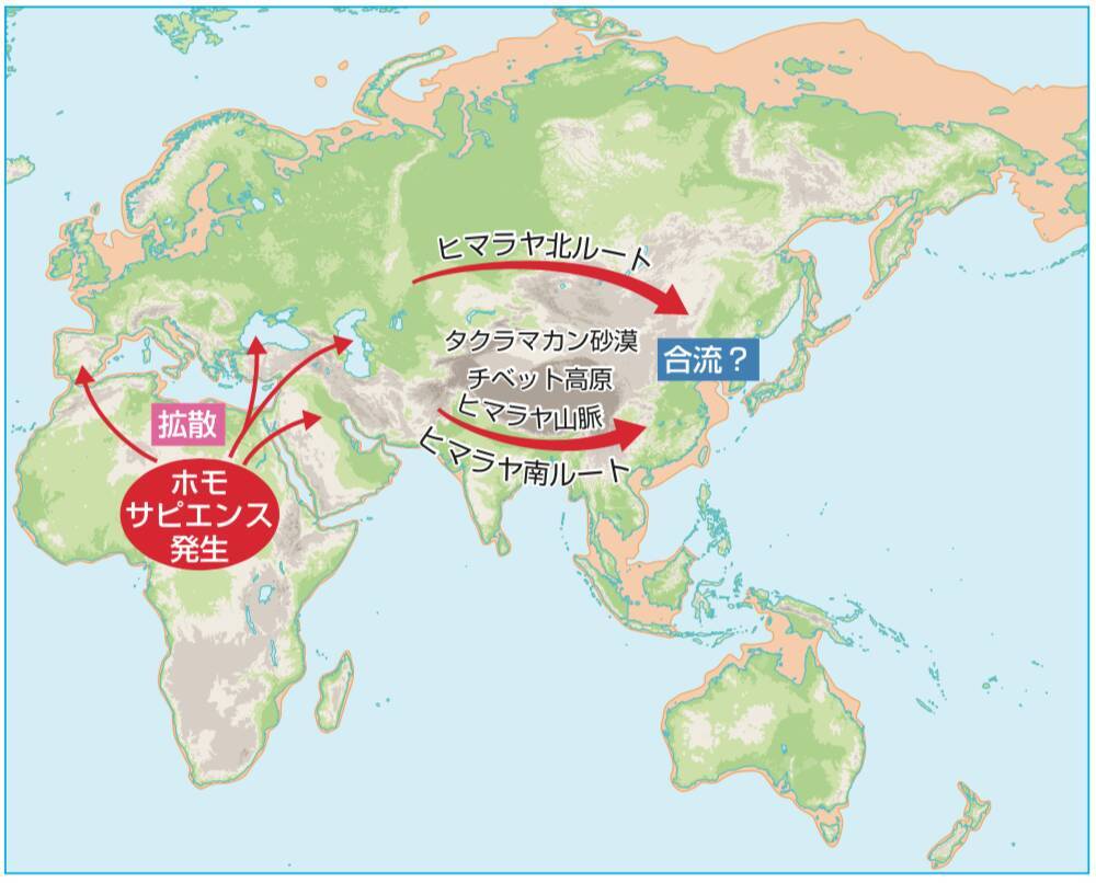 日本人は どうやって どこから 来たのか ホモ サピエンスの壮大な旅を探る 19年7月12日 エキサイトニュース 2 6