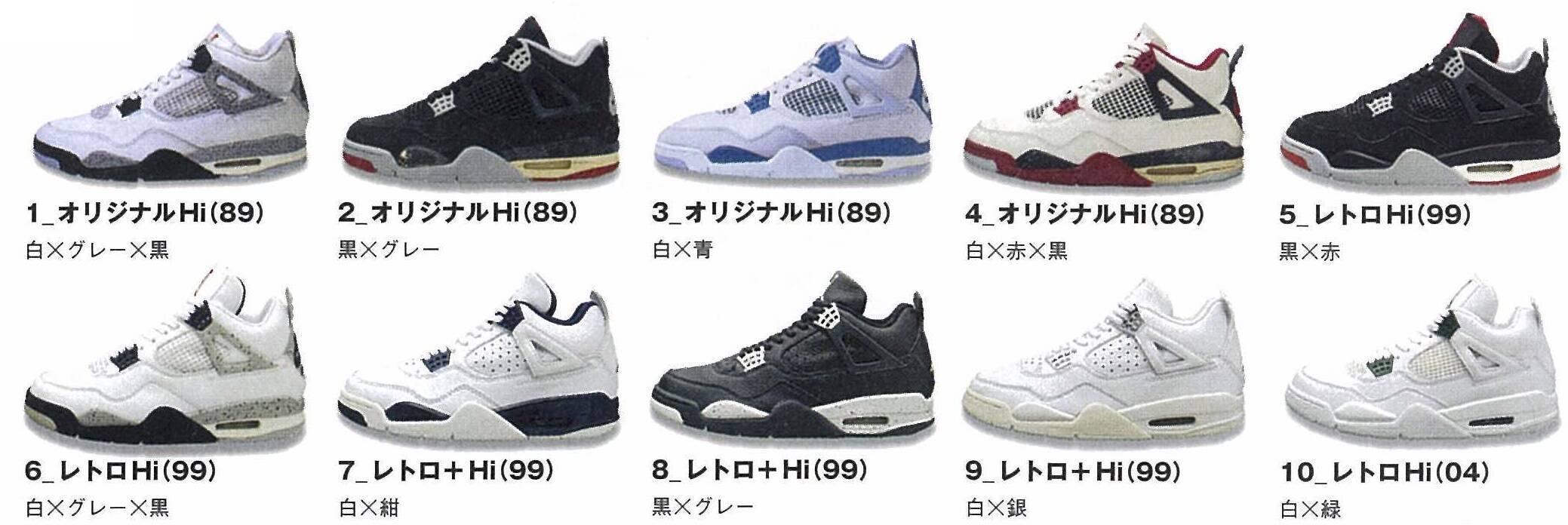 ①ボール②ゴール③コート…AJ4のデザインモチーフになったのは？【エアジョーダン秘史（４）】