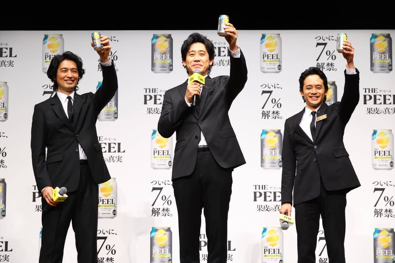 「監督が“全身黄色”でした(笑)」大泉洋・斎藤工・池松壮亮、新CMの裏話を暴露