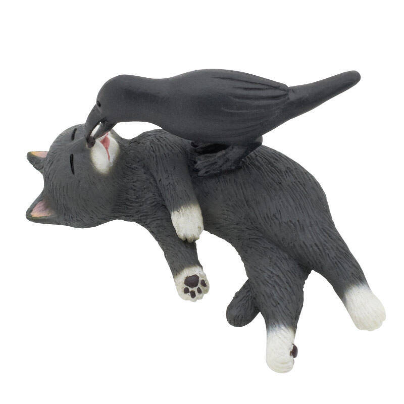 猫とカラスが謎の合体 非日常的な動物フィギュア なかよし動物シリーズ 猫とカラス が登場 16年9月6日 エキサイトニュース 猫とカラスが謎の合体 非日常的な動物フィギュア なかよし動物シリーズ 猫とカラス が登場 16年9月6日 エキサイトニュース