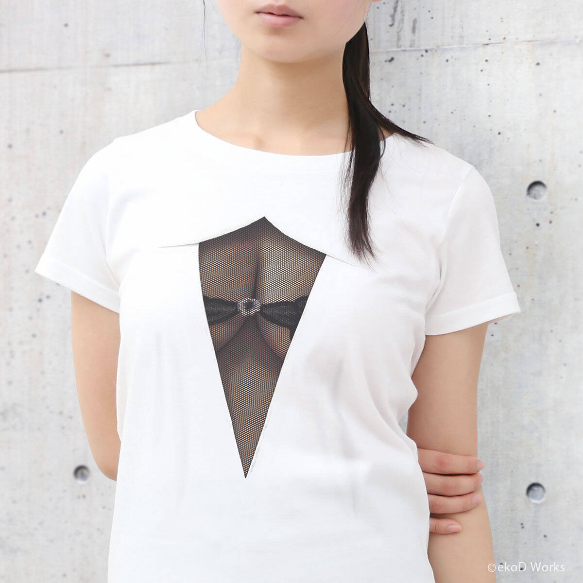 妄想ｔシャツに新作 胸が透けた 妄想シースルーｔシャツ や胸と尻が融合した 妄想ムネシリｔシャツ 等 16年5月16日 エキサイトニュース