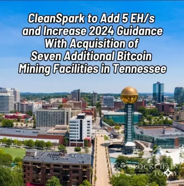 クリーンスパーク、7つのマイニング施設を買収…ハッシュレートを22％増加へ