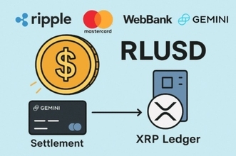 リップル、マスターカードらと提携…ドル連動ステーブルコイン「RLUSD」推進へ