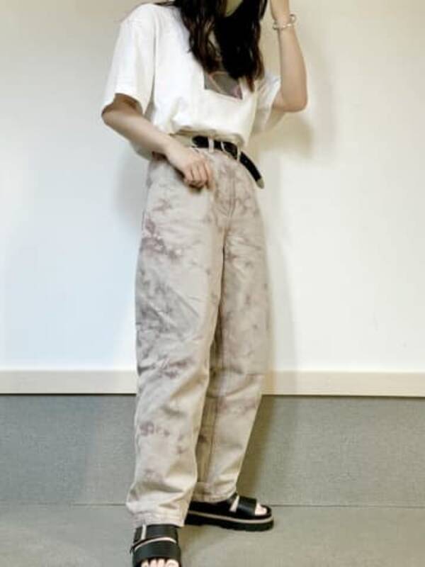 スタイルが良く見える H Mの 柄パンツ Tシャツと合わせるだけでオシャレなの 21年6月12日 エキサイトニュース