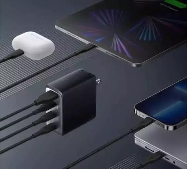 「【40％オフ】Ankerの4ポート超急速充電器「747 Charger (GaNPrime 150W)」大幅値下げ、スマホもパソコンもタブレットも一気に充電できる超便利な1台」の画像