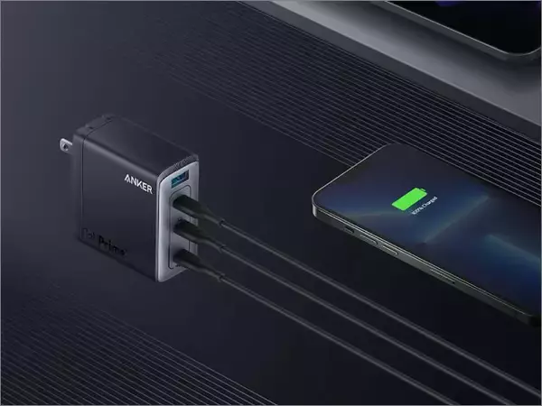 「【40％オフ】Ankerの4ポート超急速充電器「747 Charger (GaNPrime 150W)」大幅値下げ、スマホもパソコンもタブレットも一気に充電できる超便利な1台」の画像