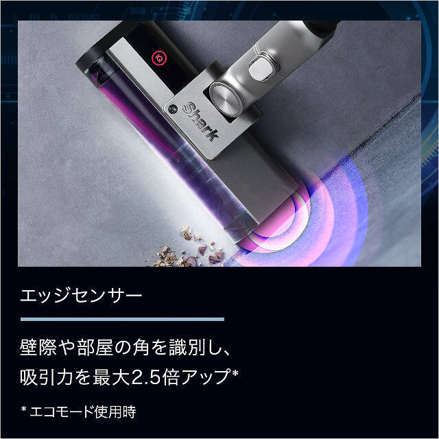 【特報】Shark「コードレススティック掃除機」63％オフで投げ売り、部屋中どこでも使えて自動ゴミ収集ドックも