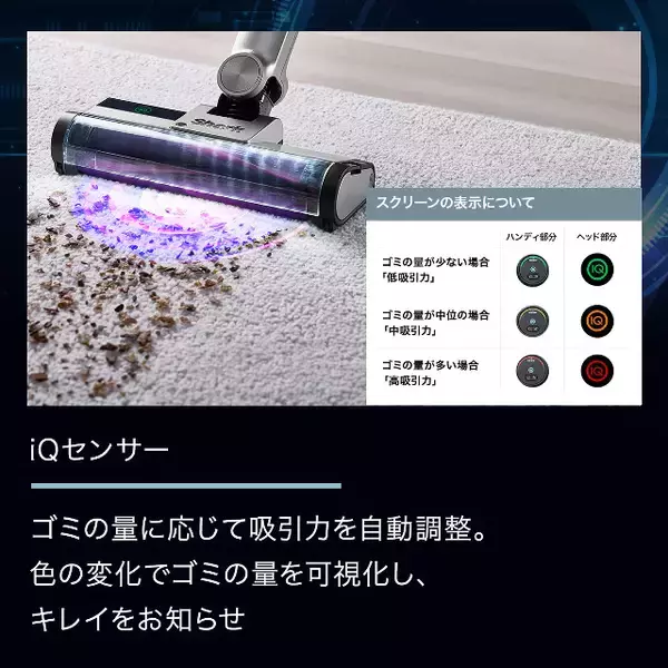 「【特報】Shark「コードレススティック掃除機」63％オフで投げ売り、部屋中どこでも使えて自動ゴミ収集ドックも」の画像