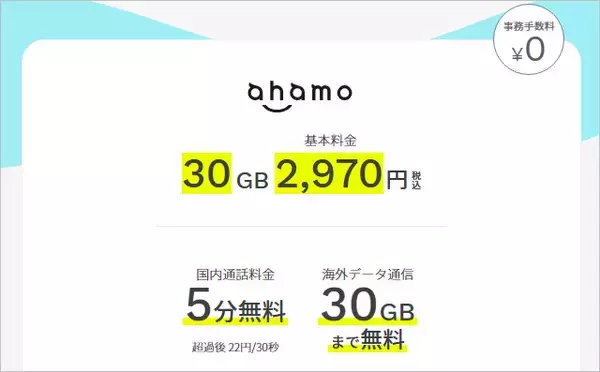 「ahamo「留守電」「キャッチホン」提供開始、ドコモと同じサービスが受けられるように」の画像