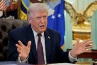 トランプ氏、イランとの戦争は2〜3週間以内に「終結」　ホルムズ海峡再開は他国の問題