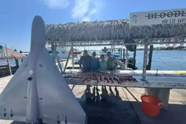 釣り船でまさかの獲物…フロリダ沖で米軍ドローンをキャッチ　「シャヘド」のコピー機か