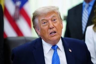 トランプ氏、イラン攻撃再開を表明　合意交渉の停滞受け