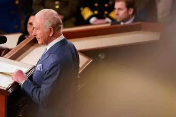 英チャールズ国王、米議会で演説　英米の深い関係性の継続を呼びかけ