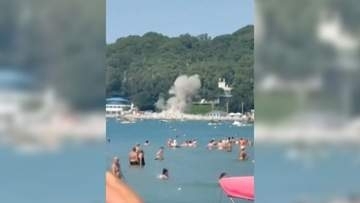 ウクライナのドローン、観光客でにぎわうビーチに破片落下　7人死亡　ロシア発表