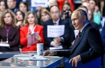 新たな「特別軍事作戦」は行わず、ロシアが 「敬意」をもって扱われれば　プーチン氏年末会見