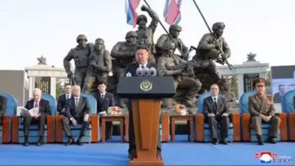 金正恩氏、捕虜になるより死を選んだ兵士を称賛　ウクライナ戦争への関与の深まり示唆