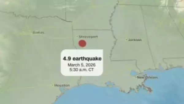 米南部ルイジアナ州でM4.9の地震、同州の観測史上最大級