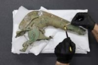 「驚くべき」鉄器時代の戦場用のラッパ、完全に近い形で出土　英