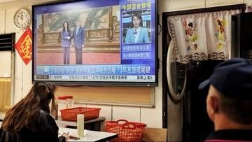 中国の習氏、台湾・国民党主席と異例の会談　世界の紛争に言及して平和訴え