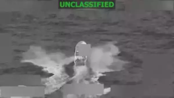 米軍、東太平洋で再び「麻薬船」攻撃、2人死亡