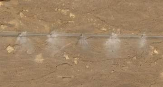 撃墜された米戦闘機乗員救出現場周辺の道を精密に破壊した痕跡　衛星画像で明らかに