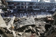 ガザの学校空爆、米国製爆弾を使用か　ＣＮＮが映像分析