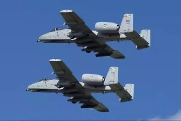 米空軍、A10攻撃機の運用期間を延長　「イボイノシシ」の愛称持つ歴戦の機体