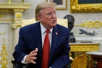 トランプ氏、金正恩氏とのやり取り明かす　米韓演習の縮小表明に続き
