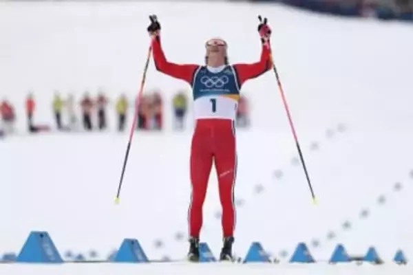 ノルウェーのクレボ、金メダル6個　冬季五輪1大会の獲得数で史上最多