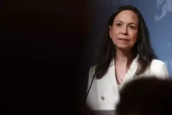 ベネズエラ野党指導者マチャド氏、トランプ氏に謝意　「できるだけ早く」帰国