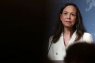 ベネズエラ野党指導者マチャド氏、トランプ氏に謝意　「できるだけ早く」帰国