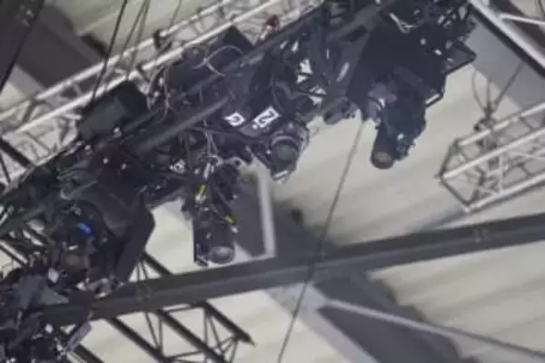 ロボットと「Xbox」のコントローラー　冬季五輪の写真の舞台裏を探る