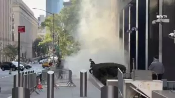 NYの連邦庁舎前で放火、3人負傷　「反ICE」掲げた元陸軍兵士を逮捕