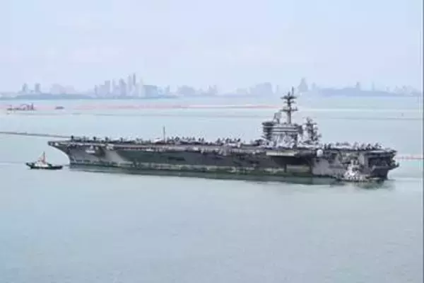 長期展開を終えた空母リンカーン、中東からタイに到着　交代艦の派遣で東アジアは手薄に