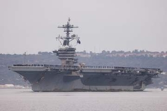 米空母セオドア・ルーズベルト、中東へ　展開期間は7カ月以上　米海軍高官