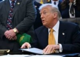 トランプ氏、「イランでデモ参加者の処刑ない」