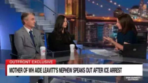 レビット報道官のおいの母親、ICEに拘束後まだ息子に会えず　CNNインタビュー