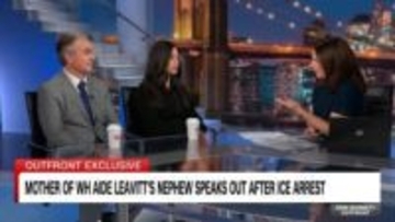 レビット報道官のおいの母親、ICEに拘束後まだ息子に会えず　CNNインタビュー