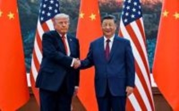 米中首脳会談、トランプ氏と習氏は楽観的な雰囲気