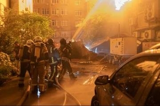 キーウで激しい爆発、ゼレンスキー氏がロシアの「大規模」攻撃に警鐘を鳴らした数時間後