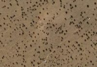 戦闘機F15E墜落現場に円形のくぼみ　衛星画像で確認