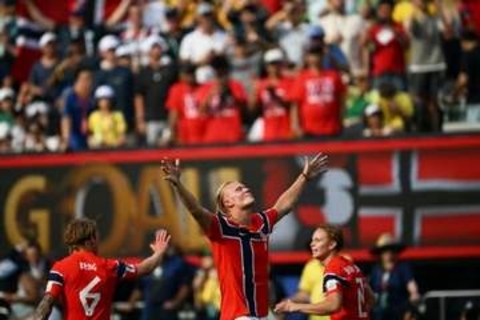 ノルウェー、ブラジル下し初の8強入り　ハーランドが圧巻の2得点　北中米W杯
