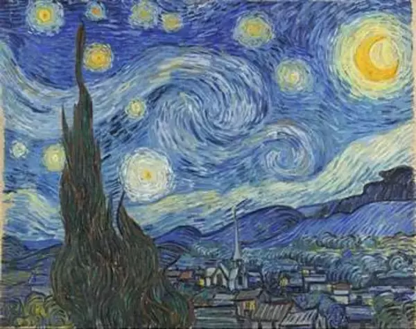 ゴッホが描いた「星月夜」の光景、実は本物の天体配列だった？　新研究で判明