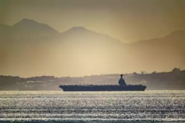 米軍のジェラルド・フォード空母打撃群、地中海入り　トランプ氏がイラン攻撃検討する中