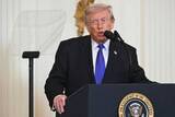 「トランプ氏のテレプロンプター担当者を当局が調査、インサイダー取引の疑い　情報筋」の画像1