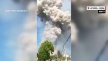 中国湖南省の花火工場で大規模な爆発、26人死亡
