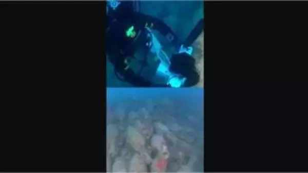 ローマ時代の沈没船を発見、船内に大量の壺　シチリア島沖