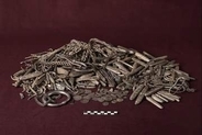 裏庭で発見、バイキング時代の銀の埋蔵品　デンマーク最大規模、「人生で一番のサプライズ」