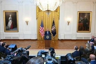 トランプ氏が警告、米国の選挙システムは「壊滅的なほど不十分」　過激な表現で脆弱性を指摘